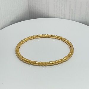 18k gold-plated stainless steel bracelet